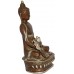 MEDECINE BUDDHA - Best quality statue hand work in Nepal by Master Artist. Silver and Brown Color - Large Size