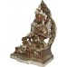 Green Tara - Nepali statue hand work in Nepal, Silver and Brown Mixed color - Large Size