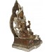 Green Tara - Nepali statue hand work in Nepal, Silver and Brown Mixed color - Large Size