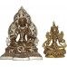 Green Tara - Nepali statue hand work in Nepal, Silver and Brown Mixed color - Large Size