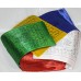 Tibetan, Cotton,Good Quality Horizontal, Door Prayer Flags (1 packet have 10 individual flags) - Small Size