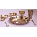 Special Nepali Khana set,Thali set,Yellow/Shiny Quality - Mix Size