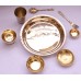 Special Nepali Khana set,Thali set,Yellow/Shiny Quality - Mix Size