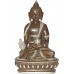 MEDECINE BUDDHA - Best quality statue hand work in Nepal by Master Artist. Silver and Brown Color - Large Size