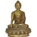 MEDECINE BUDDHA -  Best quality statue hand work in Nepal by Master Artist. Shiny Yellow (Golden) Color - XX Large Size