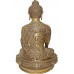 MEDECINE BUDDHA -  Best quality statue hand work in Nepal by Master Artist. Shiny Yellow (Golden) Color - XX Large Size