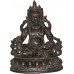 Kuber(Kubera) - The Lord of wealth, hand worked in Nepal, Dark Brown color - Medium Size