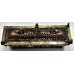 Incense burner with dears and Dharma pillar, eight auspicious and bajra, Bronze  - Medium Size