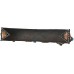 Incense Burner attached with Incense Stick keeping box (holder), Copper/Bronze  with decoration - Medium Size