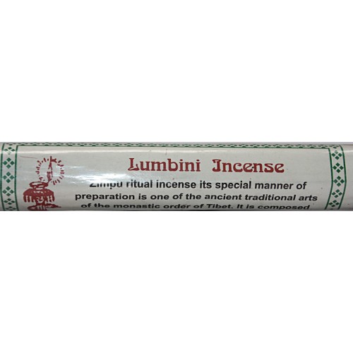 LUMBINI, Handrolled, Pure Himalayan Herbal incense, sticks from Nepal