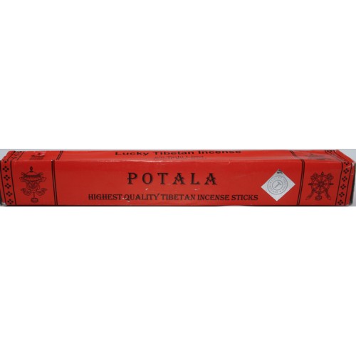 POTALA, Pure Himalayan Herbal, handrolled incense, sticks from Nepal (Long Box)