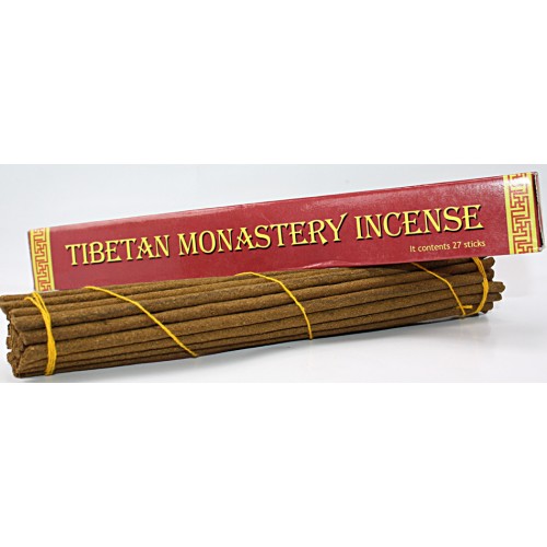 TIBETAN MONASTERY, Pure Himalayan Herbal incense, sticks from Nepal