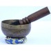 EARTHDAY (SOUND OF THE DAY) - Planetary, Healing, Therapeutic, Handmade Thadobati Real Antique Singing Bowl (Medium Antique)