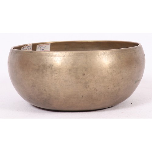 OM - Planetary, Healing, Therapeutic, Handmade Thadobati Real Antique Singing Bowl (Superior Antique)