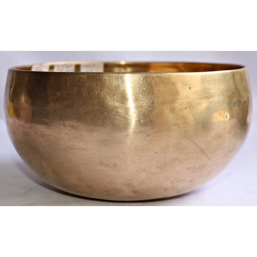 OM - Planetary, Healing, Therapeutic, Handmade Cobrebati Real Antique Singing Bowl (Medium Antique)