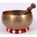 Saros Period - Planetary, Healing, Therapeutic, Handmade Cobrebati Real Antique Singing Bowl (Medium Antique)