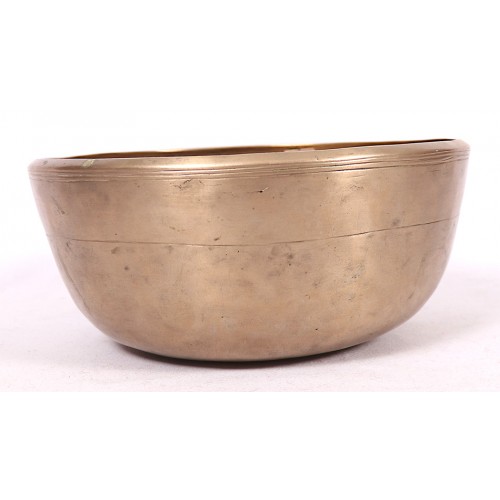 SEDNA - Planetary, Healing, Therapeutic, Handmade Jambati Real Antique Singing Bowl (Medium Antique)