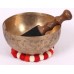 Nodical Month (Knot) - Planetary, Healing, Therapeutic, Handmade Jambati Real Antique Singing Bowl  (Superior Antique)