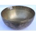 F (FA) - Musical, Healing, Therapeutic, Handmade Jambati Real Antique Singing Bowl (Normal Antique)