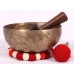 Hydrogen Gamma - Planetary, Healing, Therapeutic, Handmade Jambati Real Antique Singing Bowl (Medium Antique)