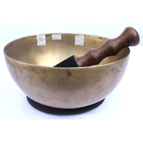 MEDITATION - Cosmic, Healing, Therapeutic, Handmade Jambati Real Antique Singing Bowl (Normal Antique)