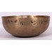 C (DO) - Musical, Healing, Therapeutic, Handmade Ultabati Real Antique Singing Bowl (Medium Antique)