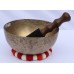 Metonic Month (METON) - Planetary, Healing, Therapeutic, Handmade Jambati Real Antique Singing Bowl (Normal Antique)