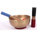 F (FA) - Musical, Healing, Therapeutic, Handmade Jambati Real Antique Singing Bowl (Medium Antique)