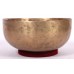 F (FA) - Musical, Healing, Therapeutic, Handmade Jambati Real Antique Singing Bowl (Medium Antique)