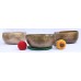 OM - Planetary, Healing, Therapeutic, Handmade Chickenbati Real Antique Singing Bowl (Normal Antique)