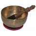 MEDITATION - Planetary, Therapeutic, Cobrebati, Normal Real Antique Singing Bowl - Extra Small Size