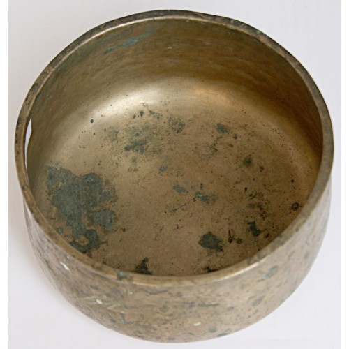 JUPITER -Planetary, Healing, Handmade, Therapeutic, Looks like Thadobati, UNIQUE, RARE & ANCIENT Superior Real Antique Singing bowl - Extra Small Size