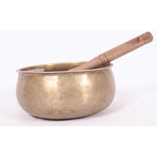 EROS - Planetary, Healing, Therapeutic, Handmade Unique Shape Real Antique Singing Bowl (Unique Shape)