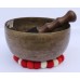 Hydrogen Gamma - Planetary, Healing, Therapeutic, Handmade Thadobati Real Antique Singing Bowl (Normal Antique)