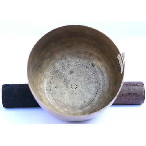 Geomagnetic Field - Planetary, Healing, Therapeutic, Handmade Thadobati Real Antique Singing Bowl (Normal Antique)