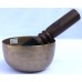 Geomagnetic Field - Planetary, Healing, Therapeutic, Handmade Thadobati Real Antique Singing Bowl (Normal Antique)