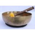 PLUTO - Planetary, Healing, Therapeutic, Handmade Chickenbati Real Antique Singing Bowl (Normal Antique)