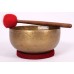 C (DO) - Musical, Healing, Therapeutic, Handmade Cobrebati Real Antique Singing Bowl (Medium Antique)