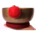 C (DO) - Musical, Healing, Therapeutic, Handmade Cobrebati Real Antique Singing Bowl (Medium Antique)