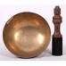 EARTHDAY (SOUND OF THE DAY) - Planetary, Healing, Therapeutic, Handmade Jambati Real Antique Singing Bowl (Medium Antique)