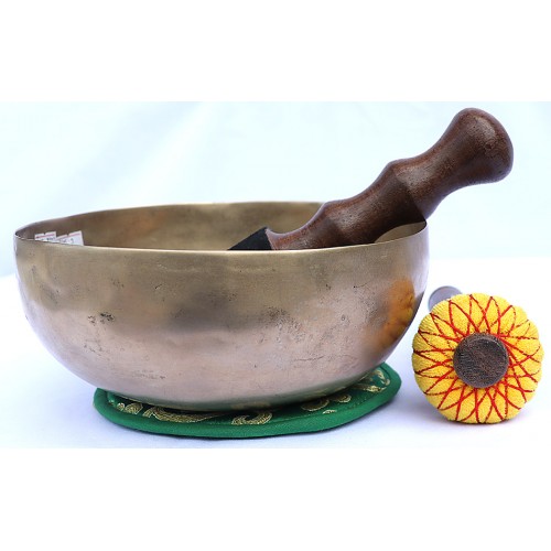 SUN - Planetary, Healing, Therapeutic, Handmade Chickenbati Real Antique Singing Bowl (Normal Antique)