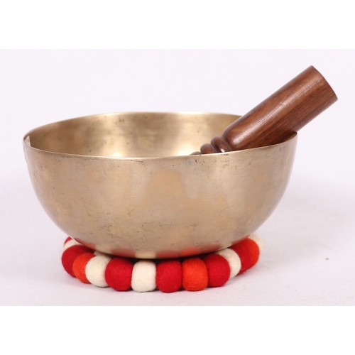 ALPHA - Planetary, Healing, Therapeutic, Handmade Chickenbati Real Antique Singing Bowl (Superior Antique)