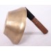 C (DO) - Musical, Healing, Therapeutic, Handmade Lingam with Unique Shape Real Antique Singing Bowl (Medium Antique)