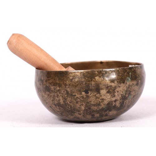 MERCURY - Planetary, Healing, Therapeutic, Handmade Cobrebati Real Antique Singing Bowl (Superior Antique)