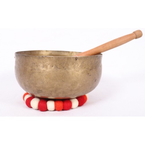 EARTHDAY (SOUND OF THE DAY) - Planetary, Healing, Therapeutic, Handmade Ultabati Real Antique Singing Bowl (Superior Antique)