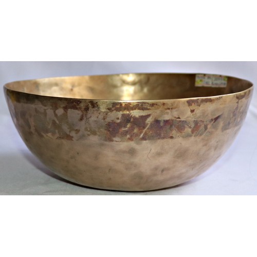 URANUS - Planetary, Therapeutic, Himalayan, Handmade, Jambati, Normal Real Antique Singing Bowl - Medium Size