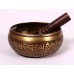 Solar - Cast-moulded Brass Carving/Etching Double Bajra - Small Size