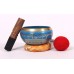 Alpha - Cast-moulded Brass Blue - Extra Small Size