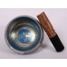 Alpha - Cast-moulded Brass Blue - Extra Small Size