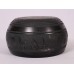 SAROS - Aluminium, Pancha Buddha Carved, Cast Moulded Singing Bowl - Extra Small Size